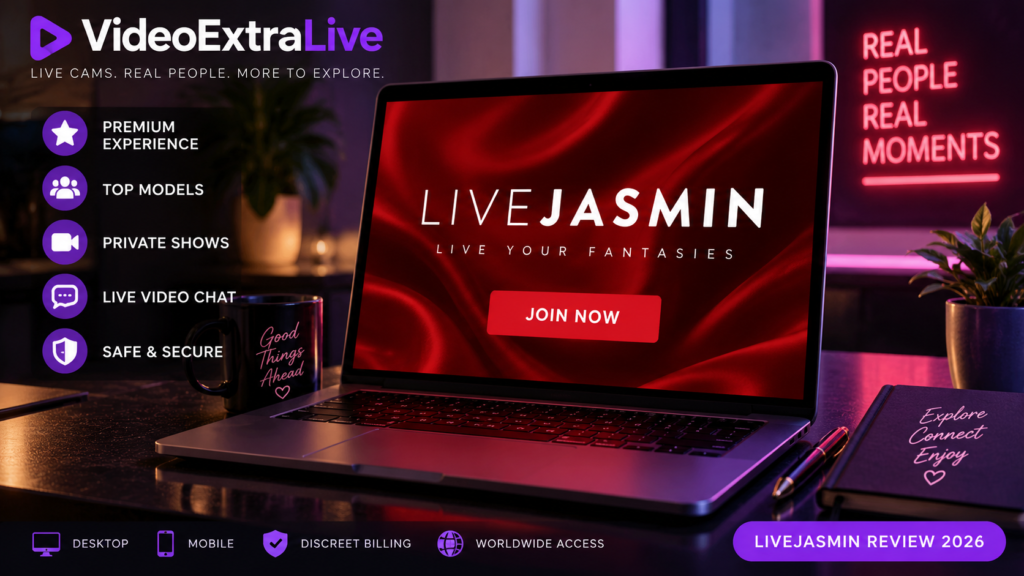 LiveJasmin Review 2026 – premium live cams, private shows and features