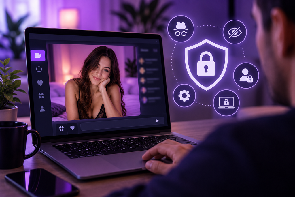 Protecting your privacy while using live cam sites