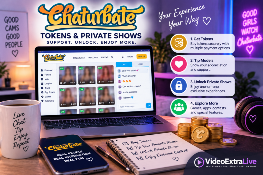 Chaturbate tokens and private shows – tipping and paid features explained