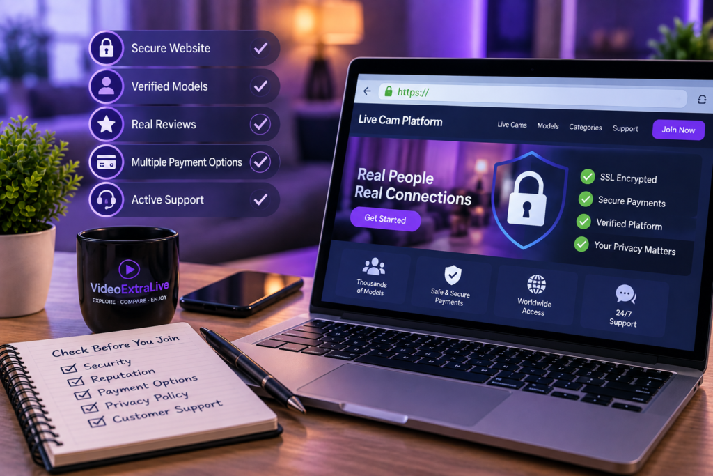 How to tell if a live cam site is legitimate – security, privacy, payments and support checks